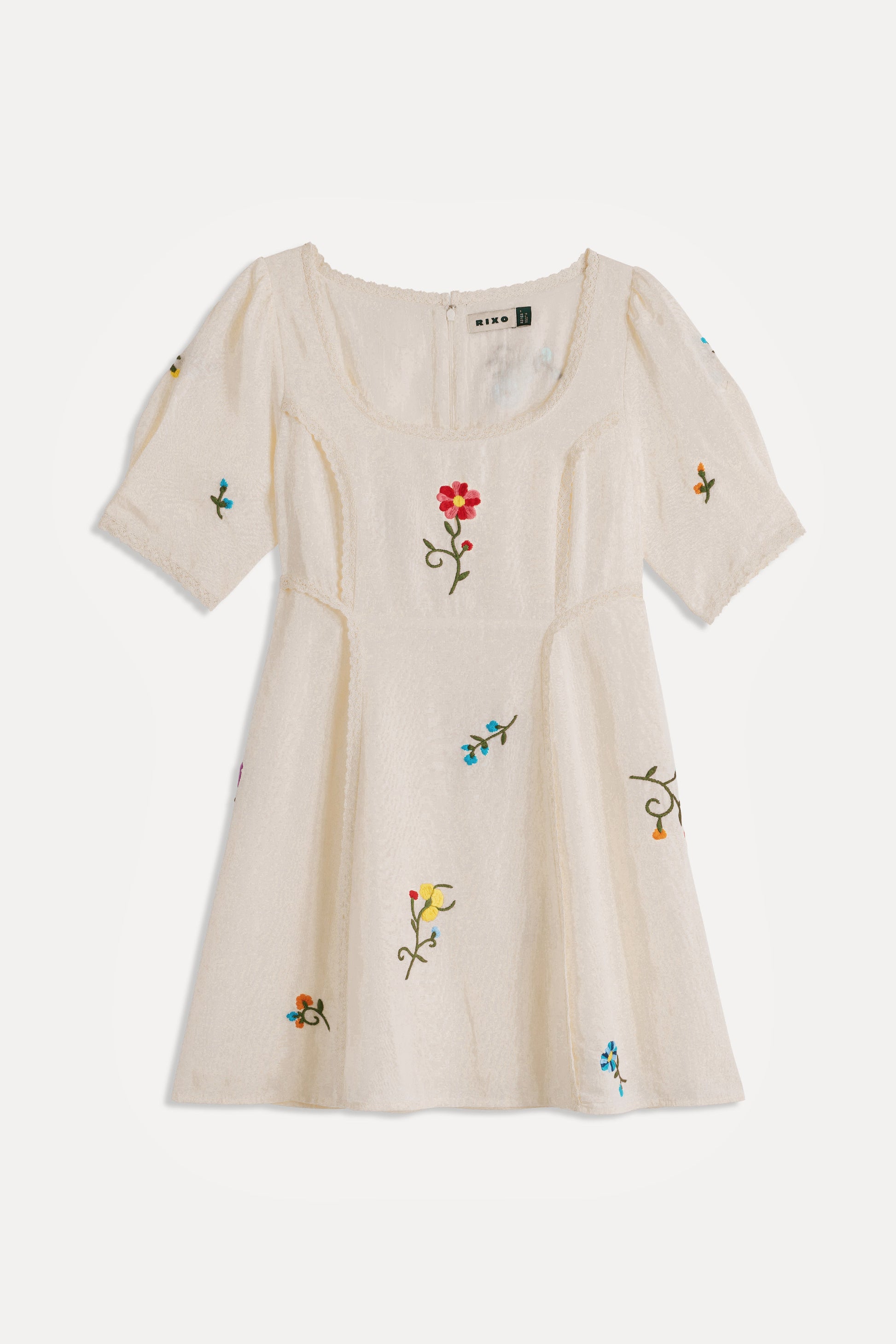 Marne  -  Ombre Floral Embroidery Cream
