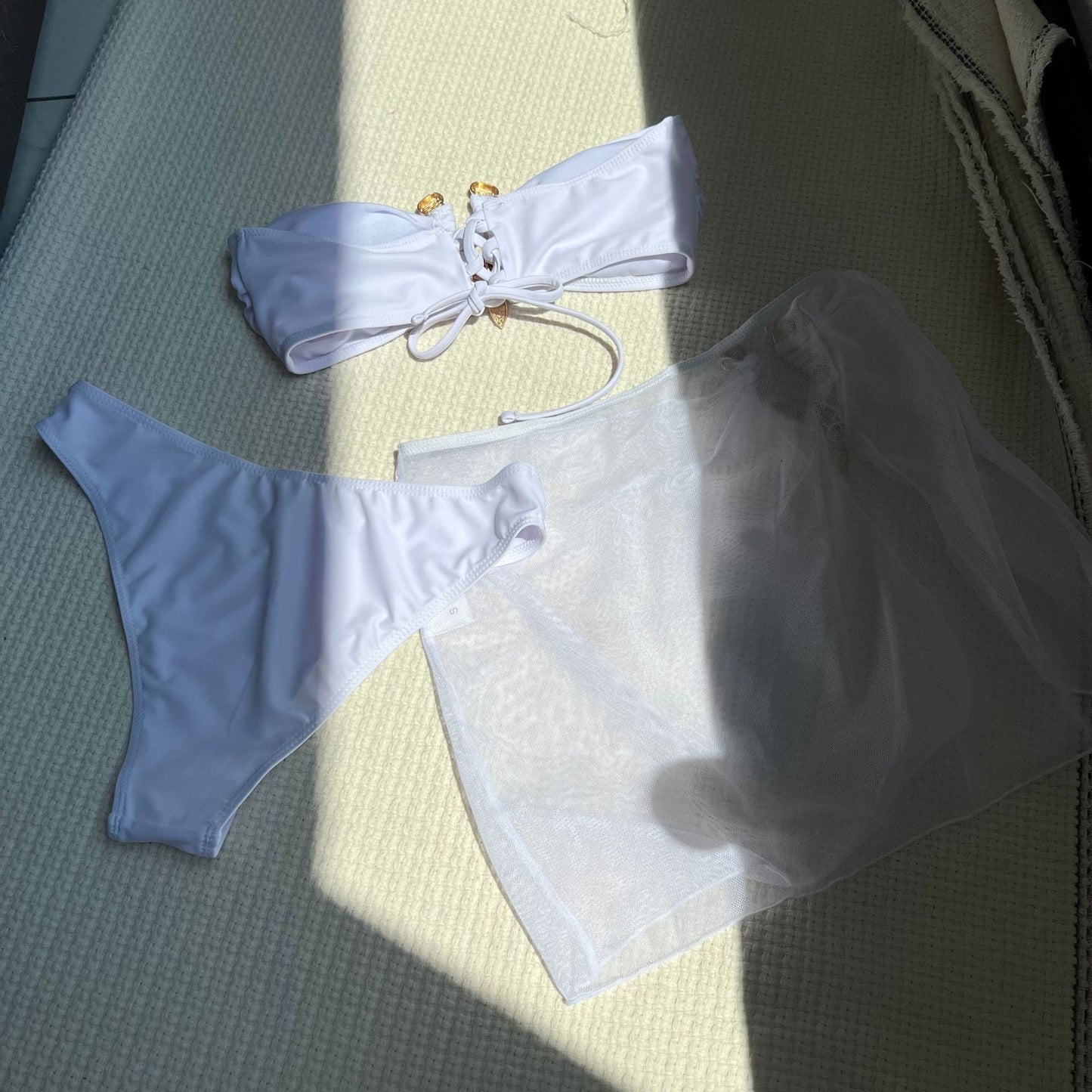 Solid Bikini Set
