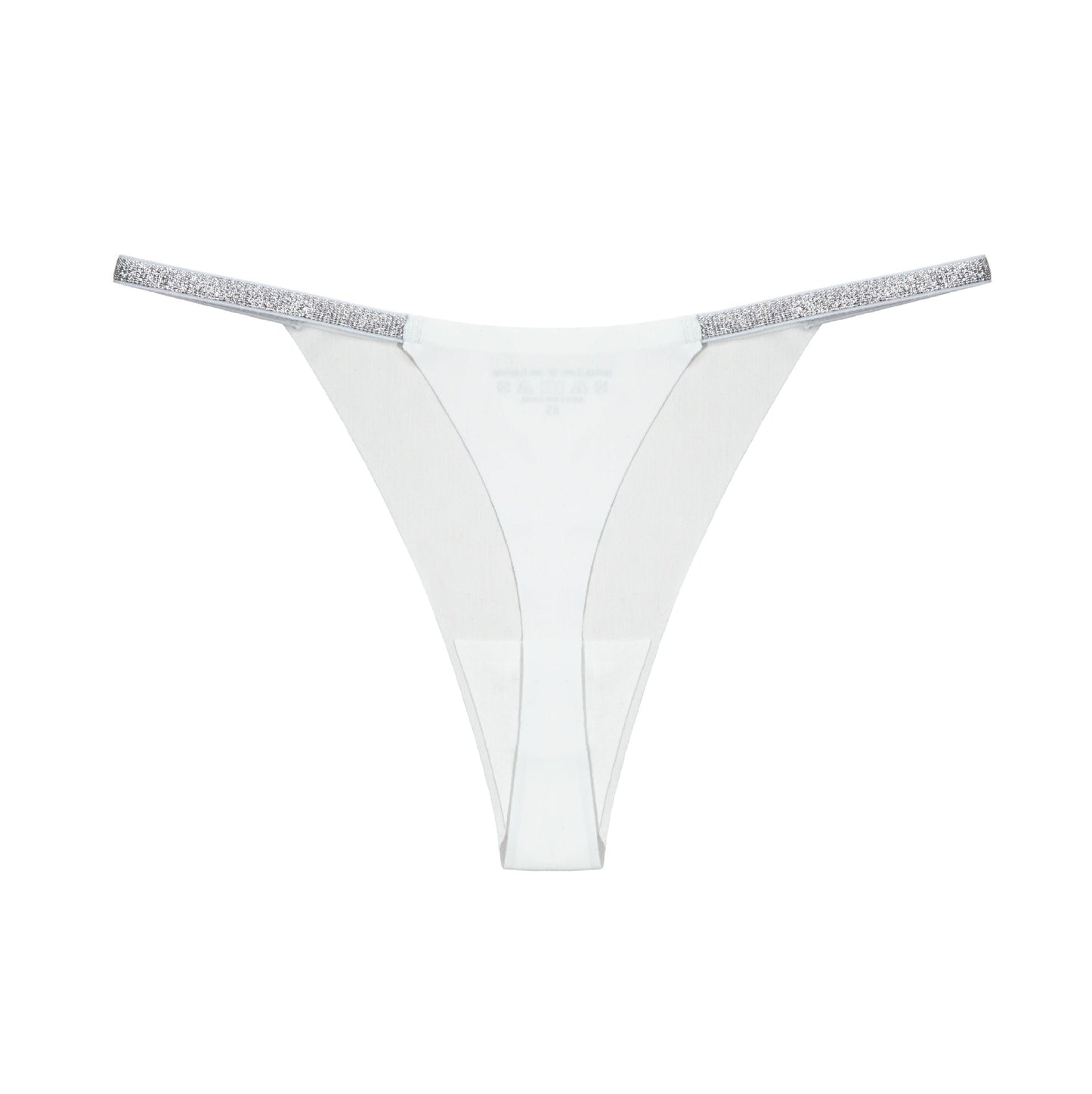 Silver Metallic Bikini Lingerie