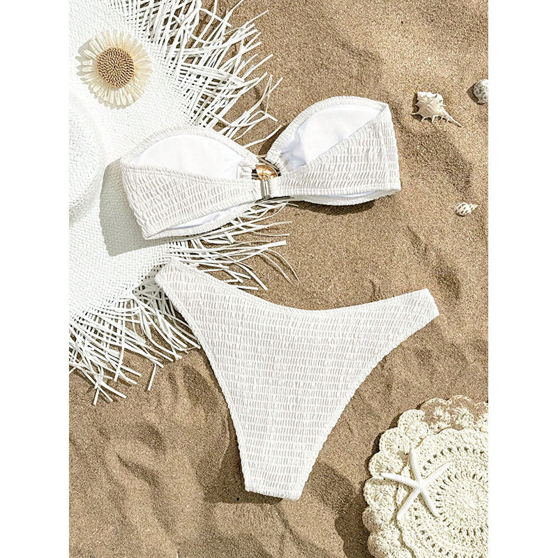 Solid Bikini Set