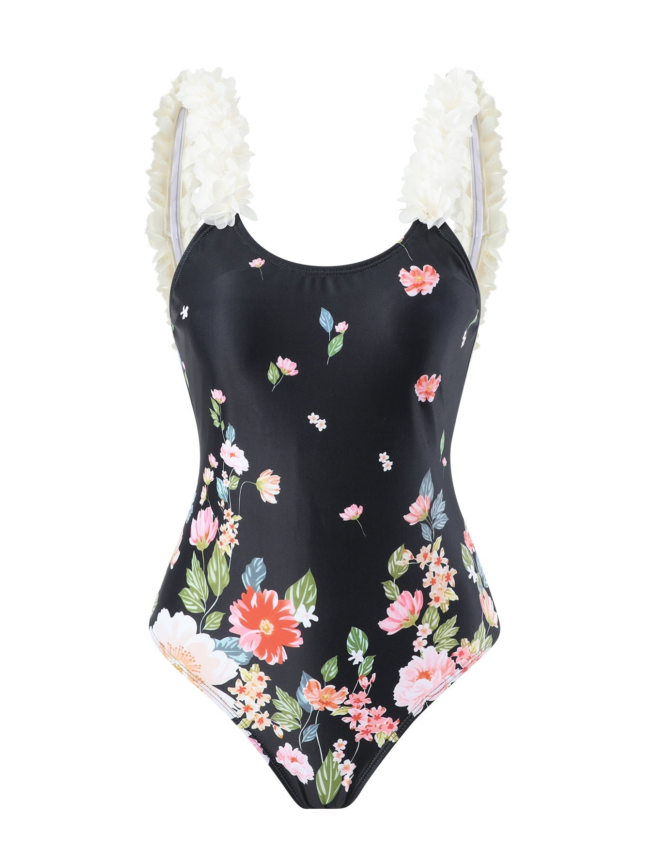 Print Skirted One-Piece Swimsuit