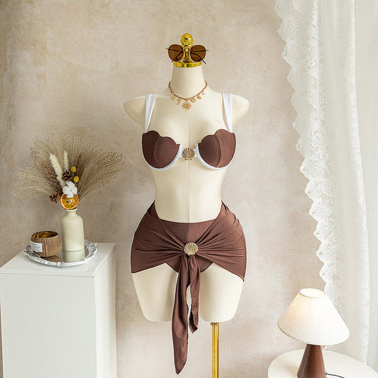 Three-Way One-Piece Swimsuit