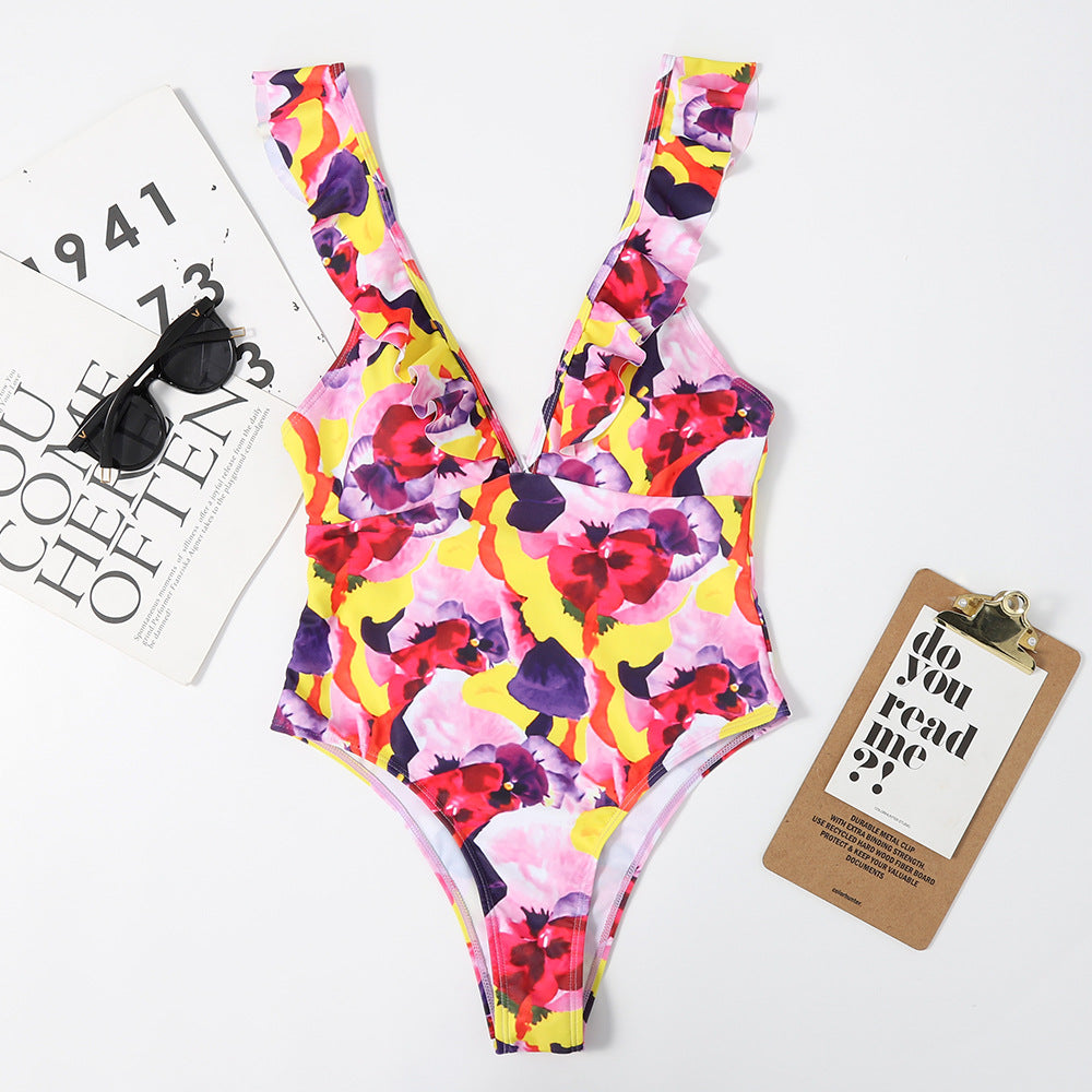 Ruffle Bikini Set