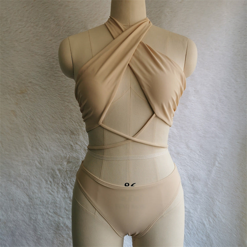 Three-Way One-Piece Swimsuit