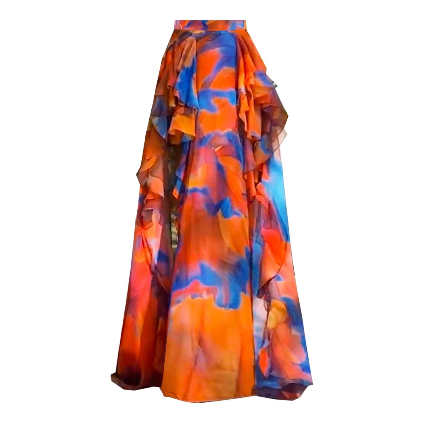 Ruffle One-Piece Swimsuit