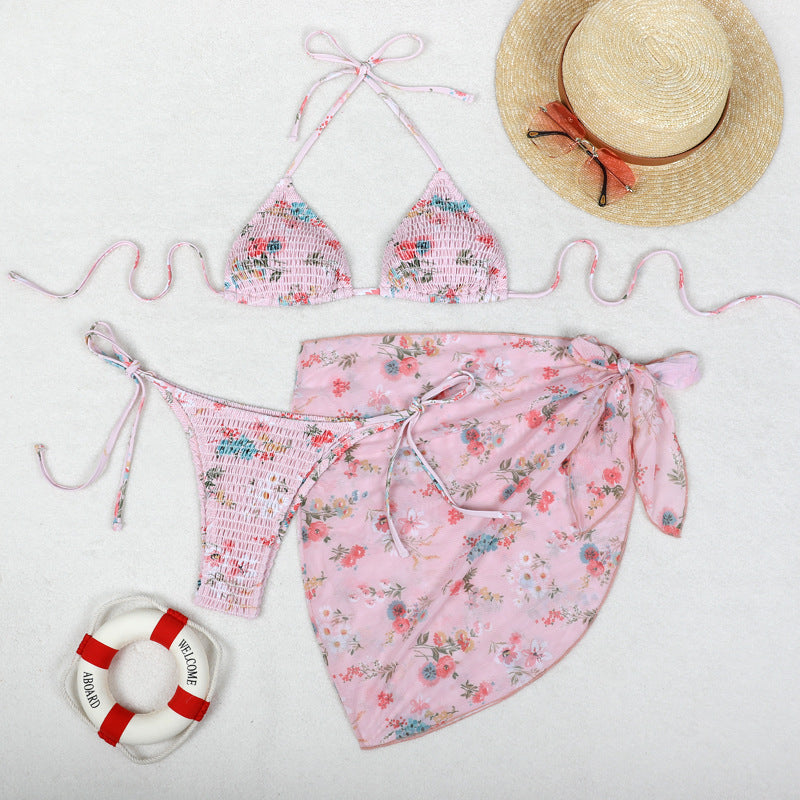 Print One-Piece Swimsuit