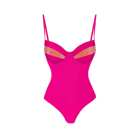 Slim Jumpsuit One-Piece Swimsuit