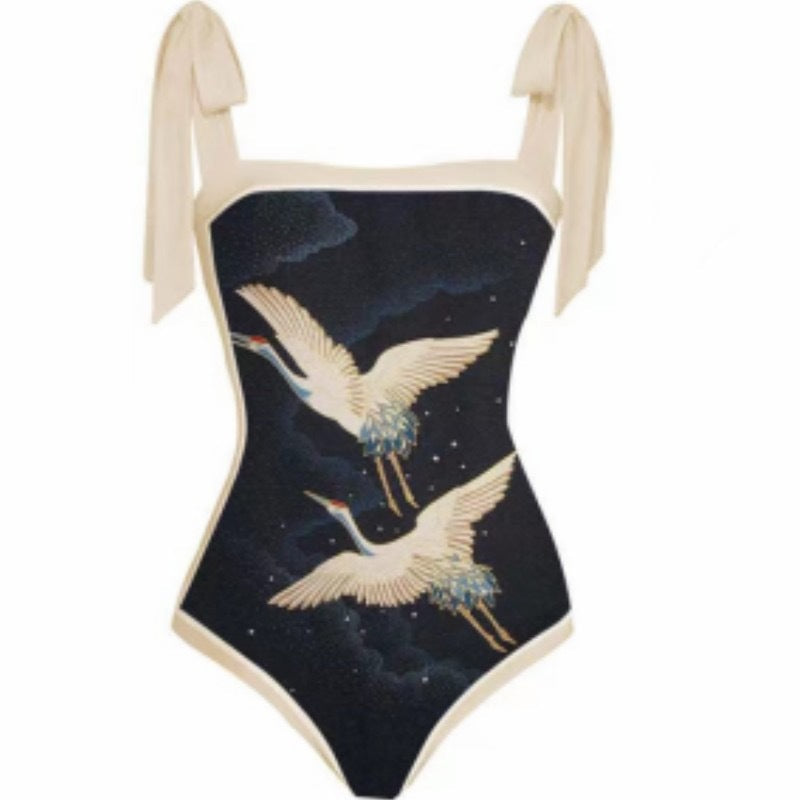 Reversible One-Piece Swimsuit