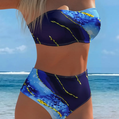 Removable Strap Bikini Set