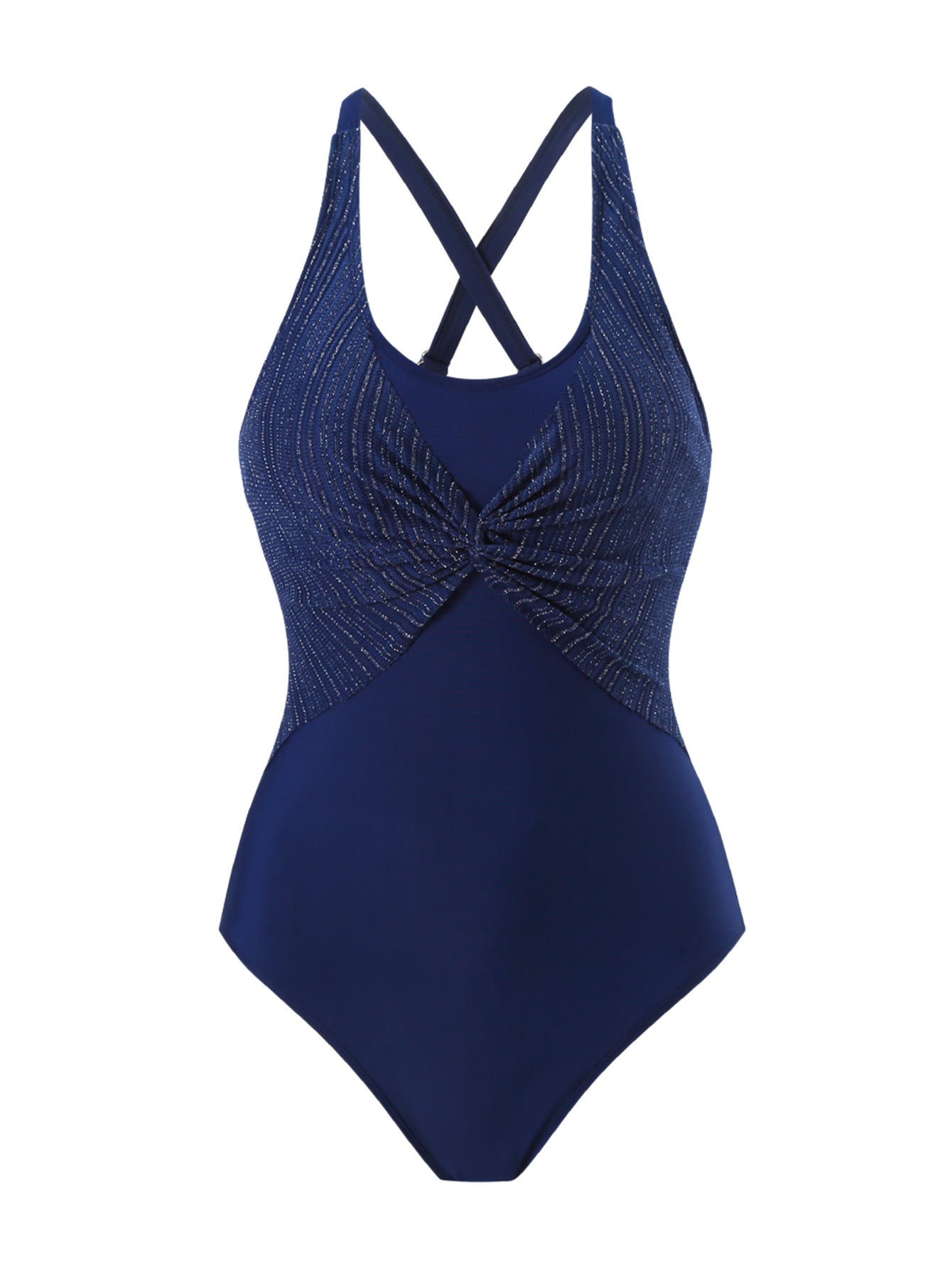 Solid One-Piece Swimsuit