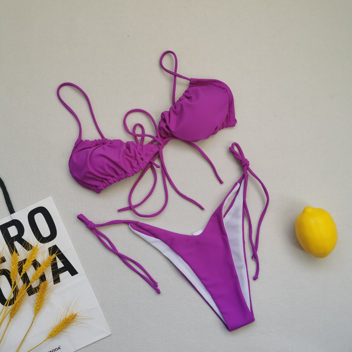 Slip Bandage Bikini Set
