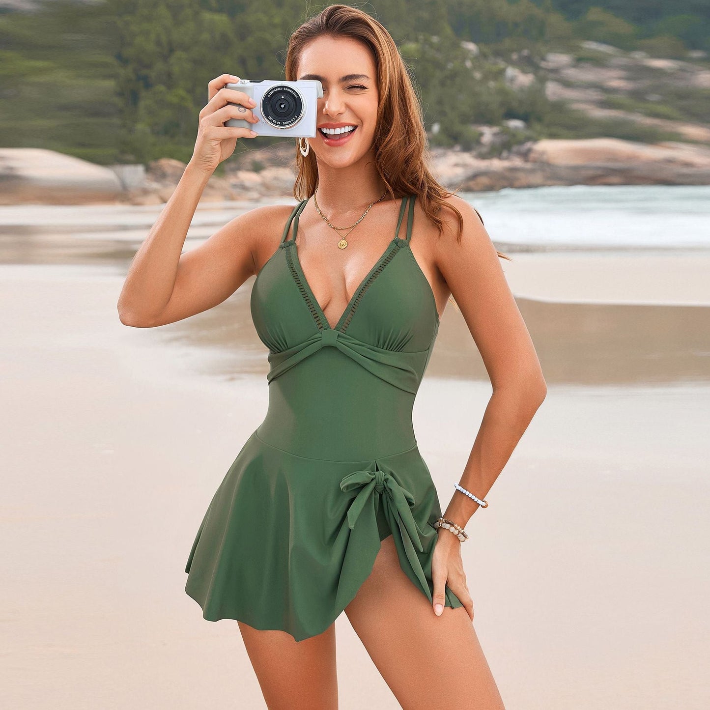 Skirted Bikini Set