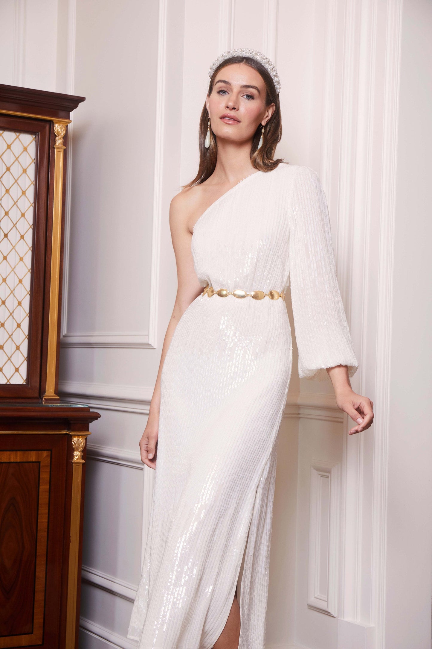 Bradshaw - Sequin Ivory