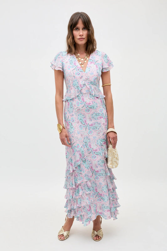 Thanvi - Butterfly Paisley Cream