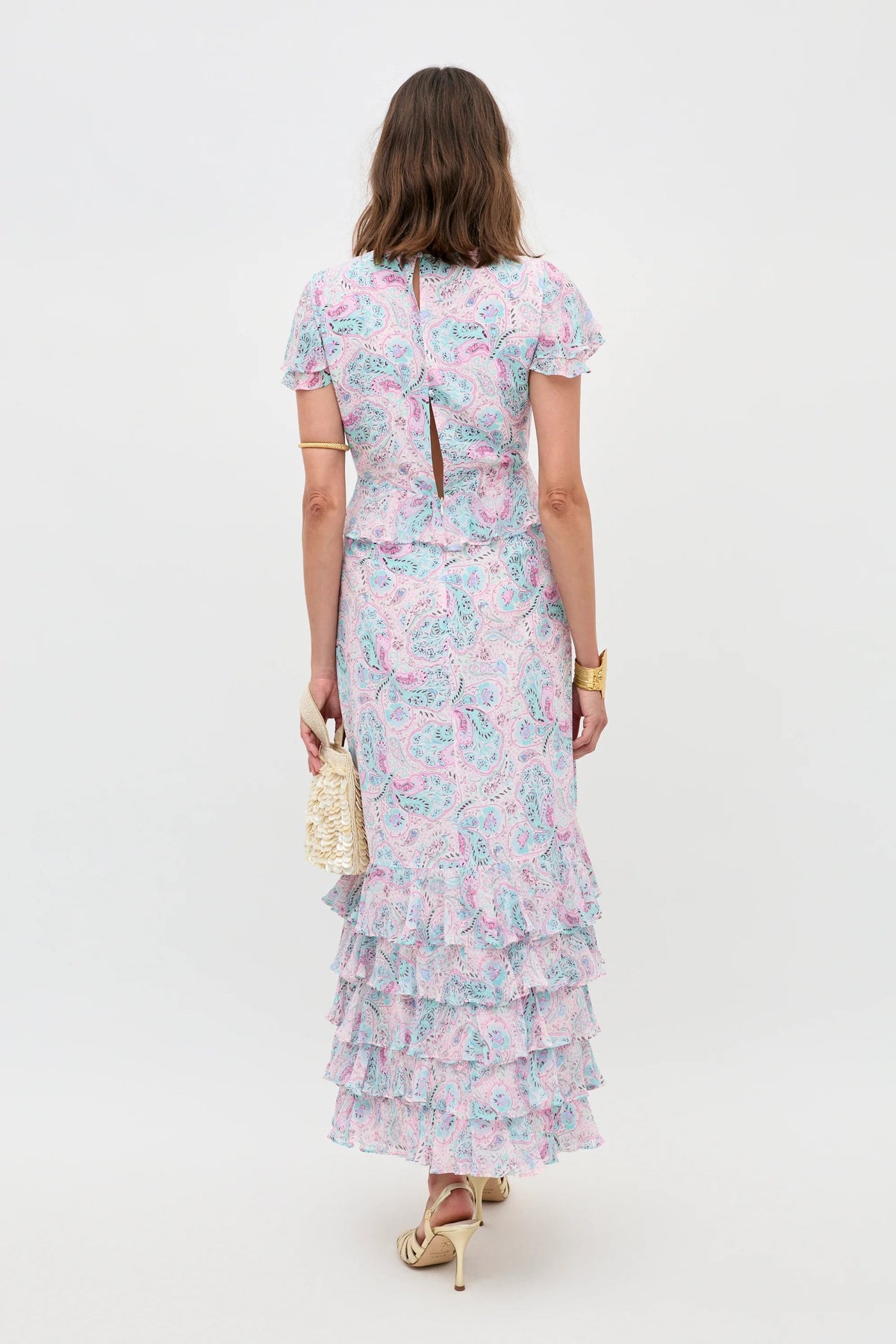 Thanvi - Butterfly Paisley Cream