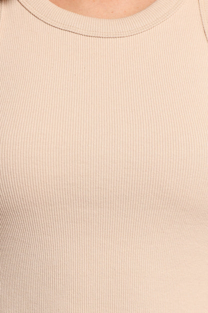 Amira Midi Dress - Taupe