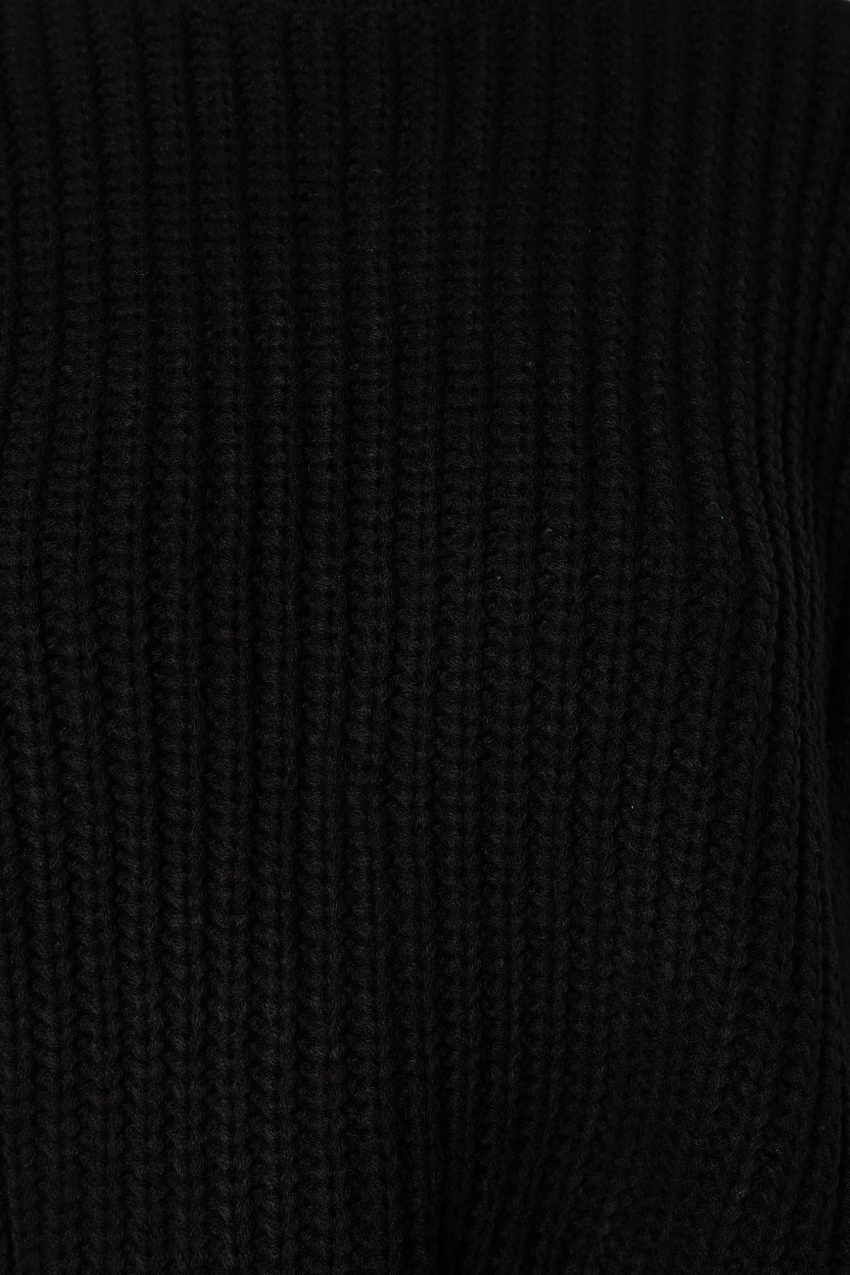 Arlette Textured Knit Sweater - Black