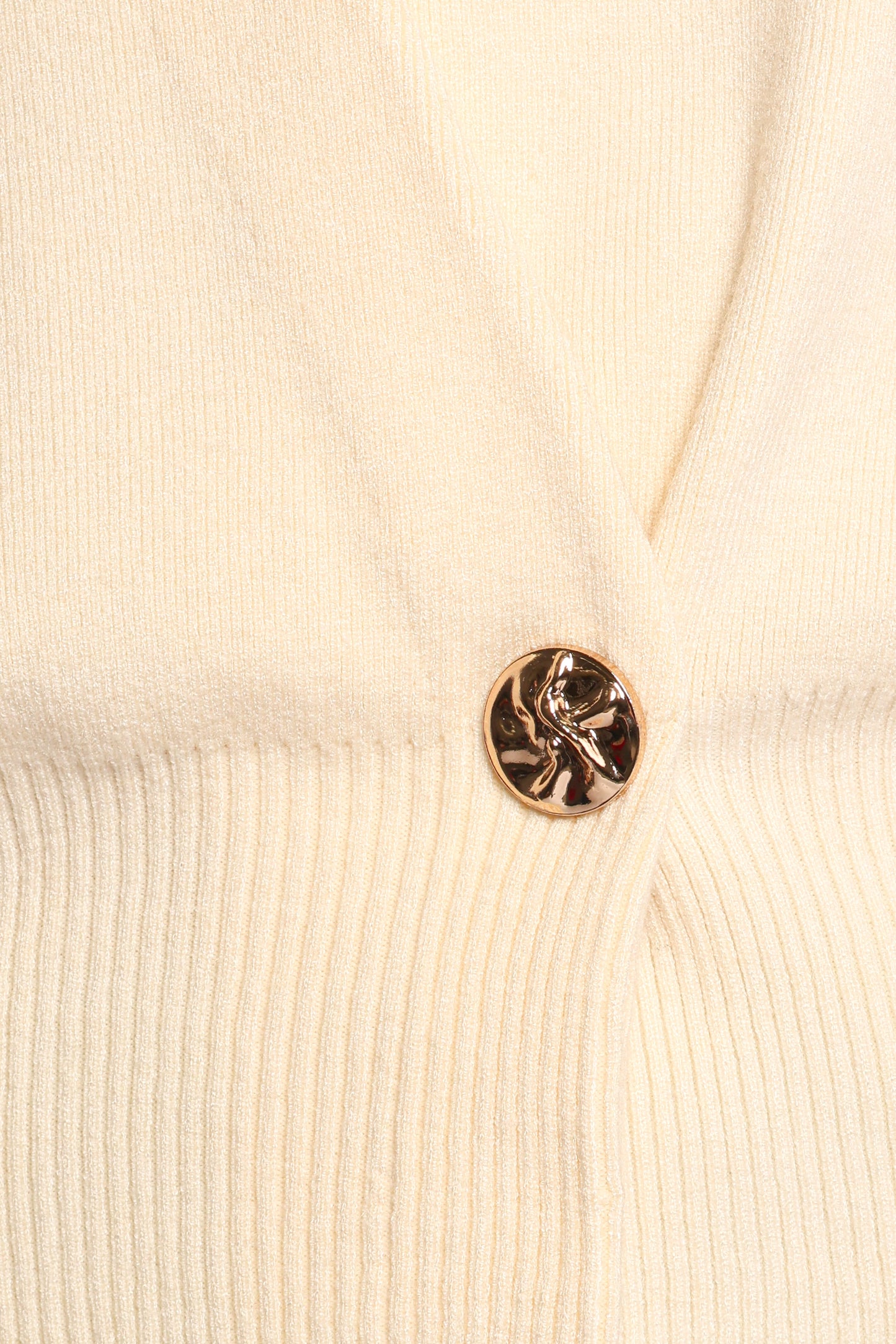 Caterina Button Cardigan - Cream