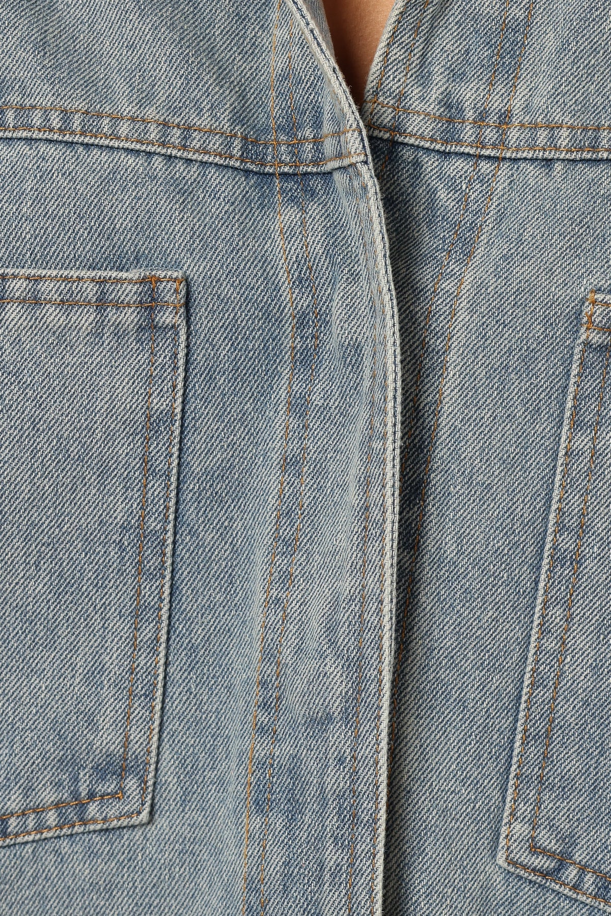Cassie Oversized Denim Shacket - Blue